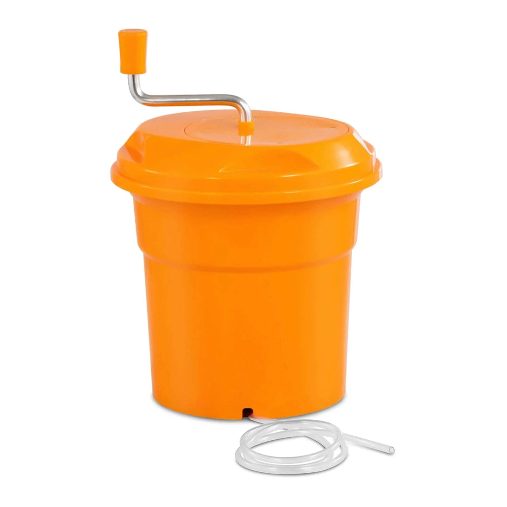 Centrifuga per insalata professionale da 12 litri alluminio e plastica 14_0004581