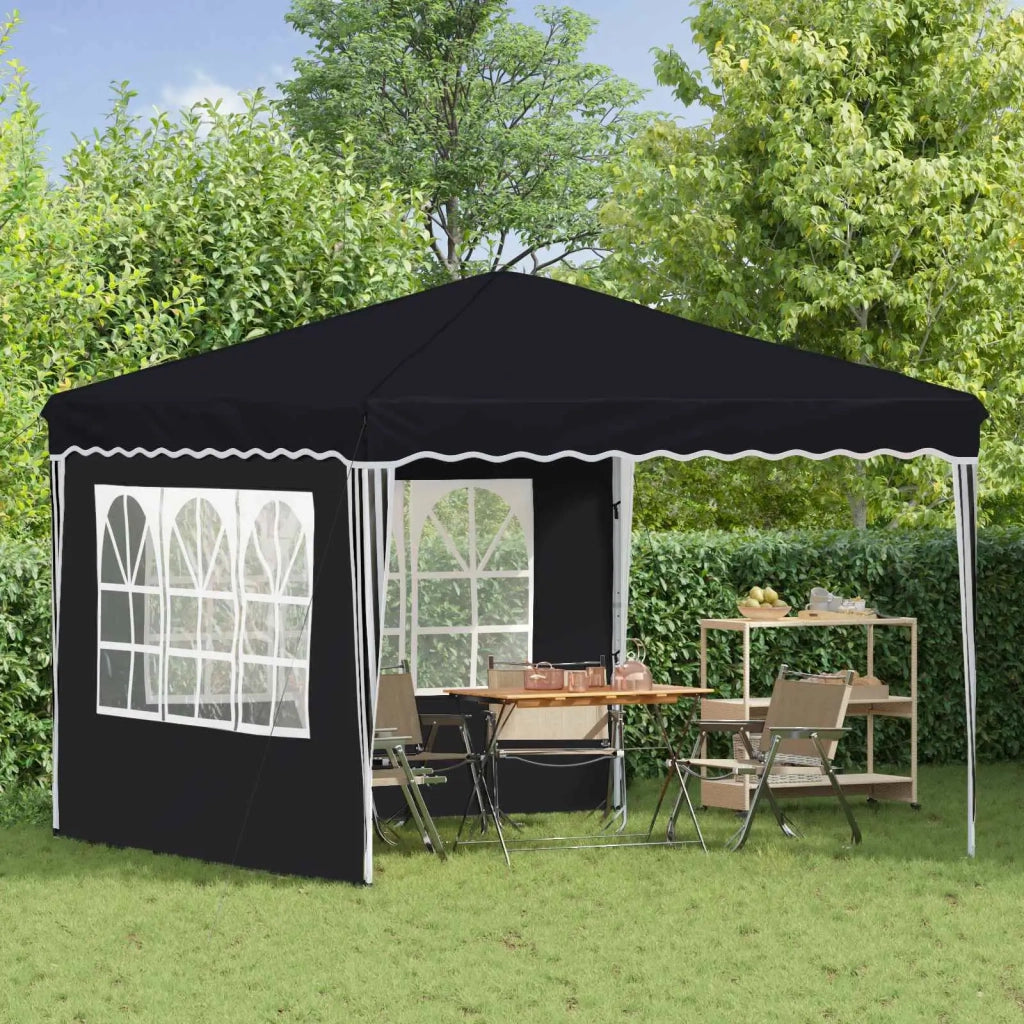 Tenda per feste a pop-up-Gazebo Antracite 288 x 288 x 245 cm 152481