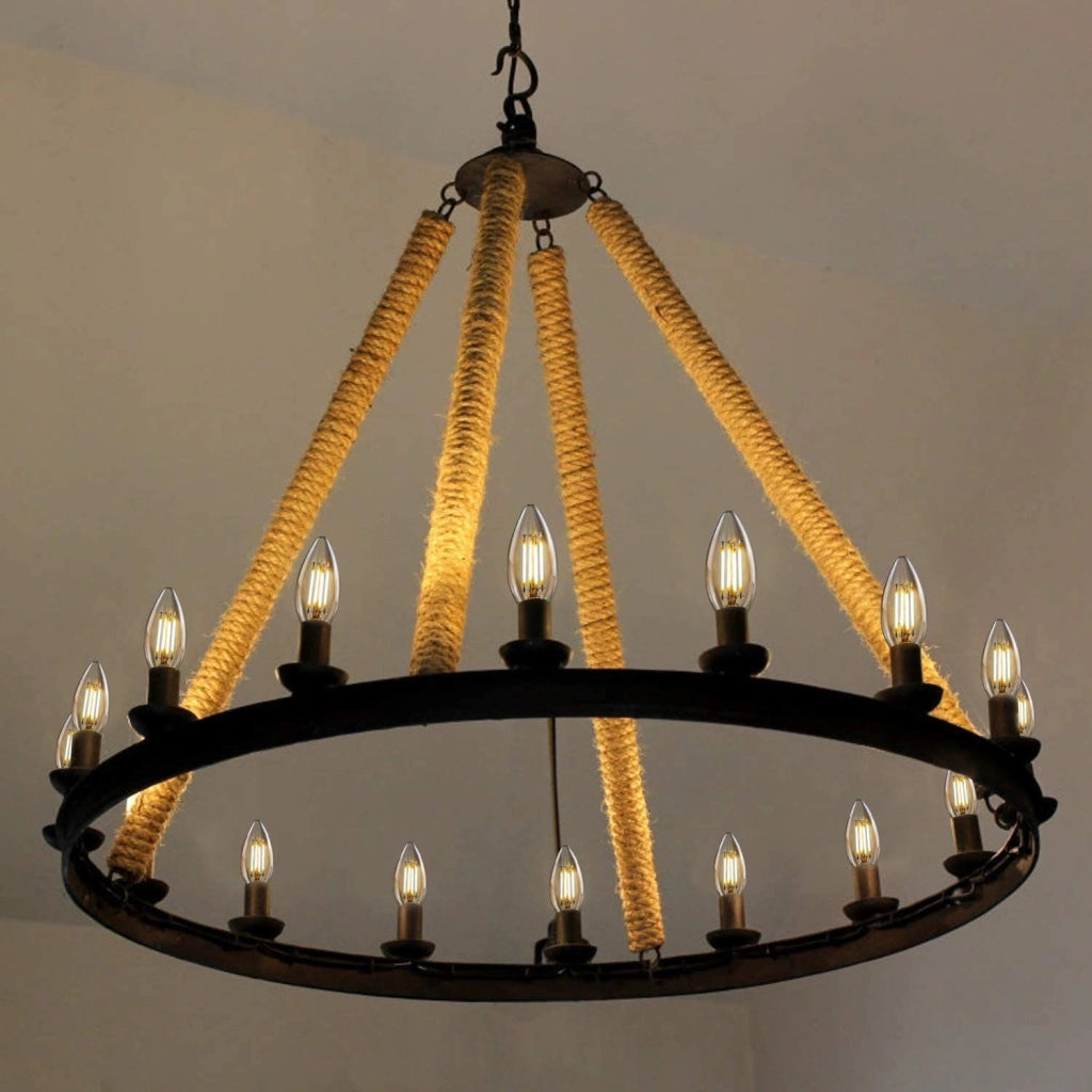 ZMH Bombilla LED Bombilla LED Edison Candelabro Vintage Luz de Vela Antiguo