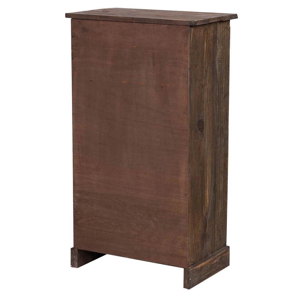 Settimanale in legno con 8 cassetti 48x31x87,5h cm