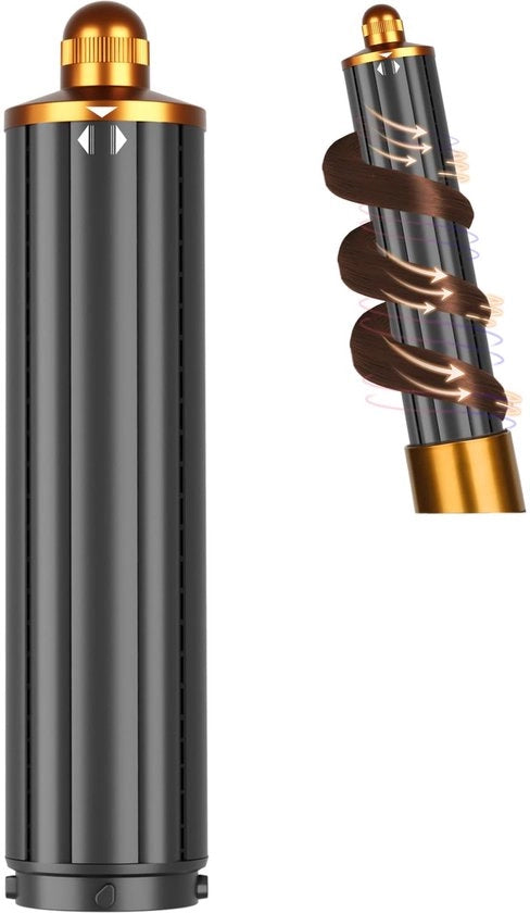 Accessorio per Rotoliera 4,6 cm (1,6 pollici) - Adatto per Dyson Airwrap HS01 HS05 HS08 - Rotoliera Automatica per Ciocche e Grandi Onde in acciaio