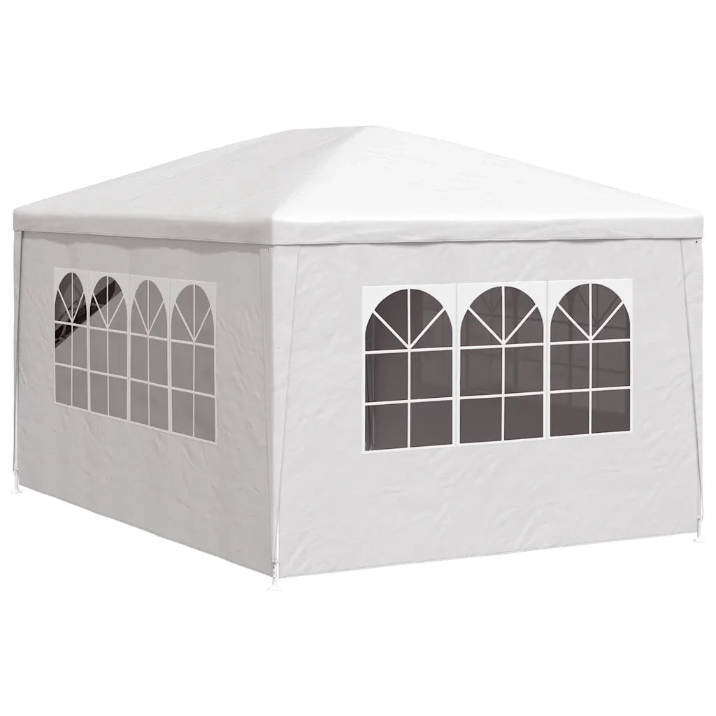 Tenda per Feste-Tenda Gazebo 3x4 m Bianca 607707