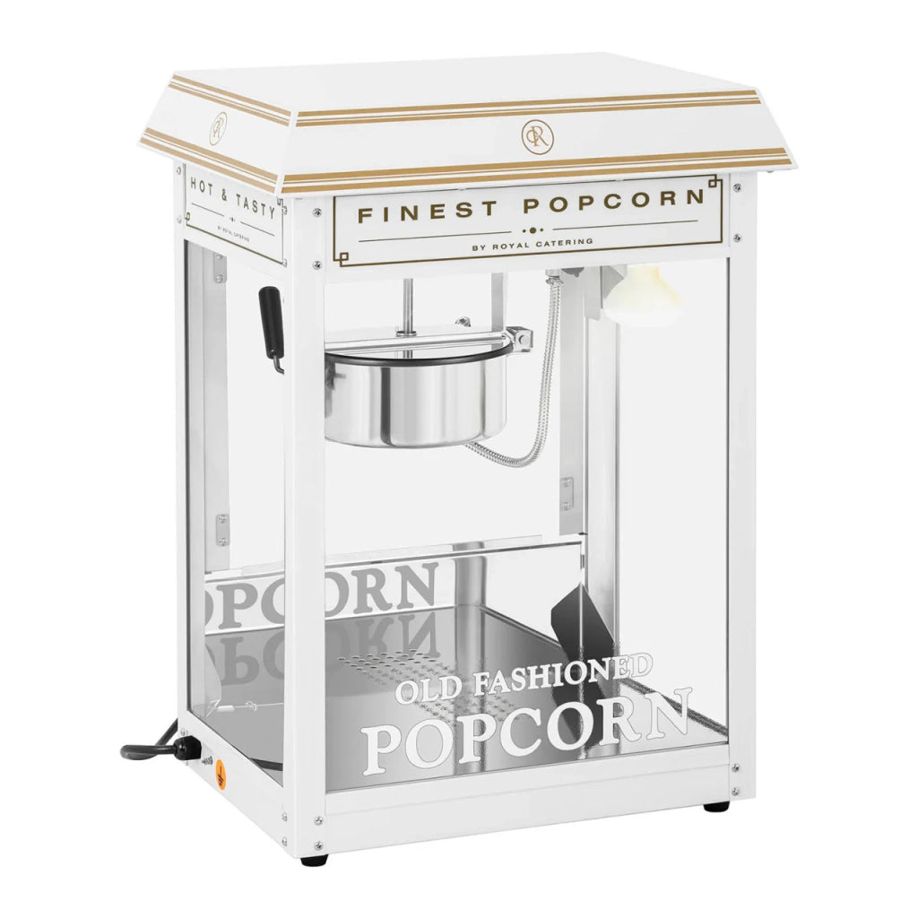 Macchina per popcorn colore bianco e oro 14_0002330