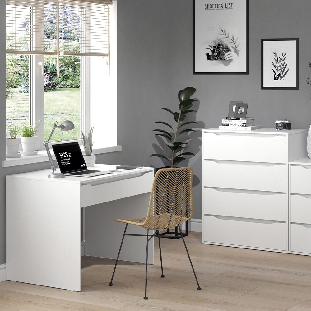 Vicco Scrivania Bianco 100 x 65 cm