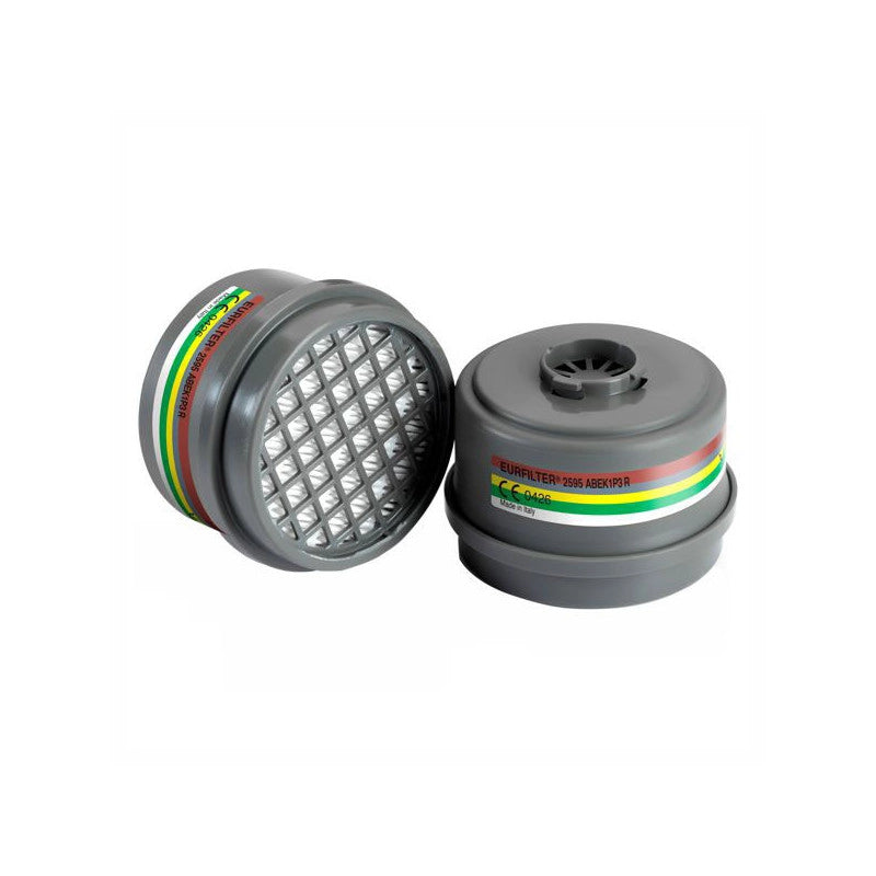 Filtro Gas+Polveri A1B1E1K1P3 R Cf Pz 6 2595 Milla
