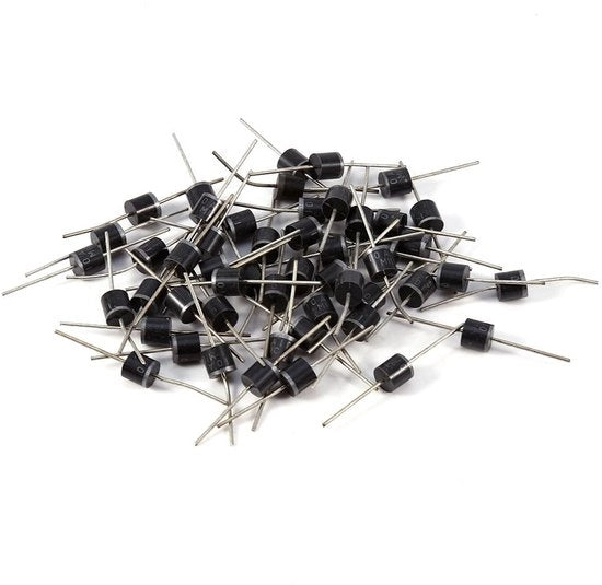 50 pezzi - 10A10 1000 V Diodi Schottky - Diodi di commutazione ad alta tensione - Conduttività elettrica unidirezionale - Contenuto HTML .
