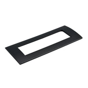 Placca Plastica Quadrata MBL 7M Nero Compatibile Bticino Living BLN89702