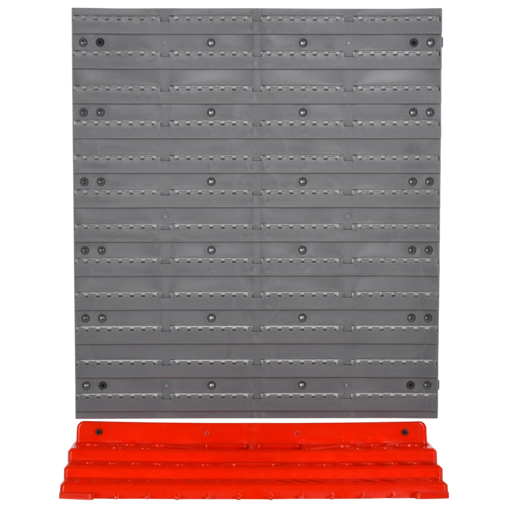 Libreria a muro per utensili con ganci ¨C zephmum ¨C 95.5x53.5x23 cm