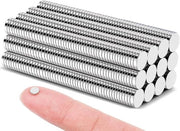 500 pezzi di magneti miniaturi a forma rotonda 5 x 1 mm, piccoli magneti neodymium extra forti, forti magneti per whiteboard magnetico, frigorifero, porta, ufficio