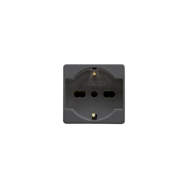 GW21246 Presa 2P+T 16 a Bivalente P30-P17 2 Moduli