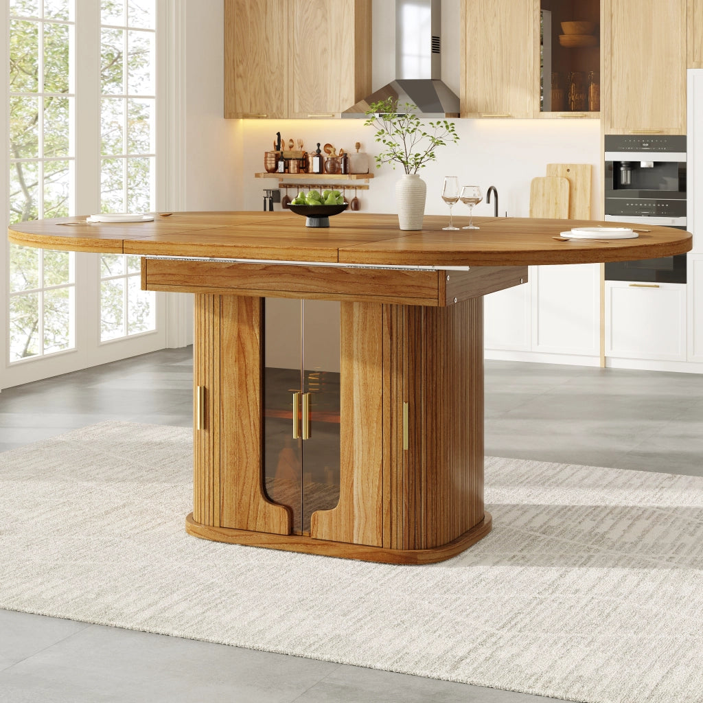 TAVOLO Allungabile 118-158 cm MDF Color Noce