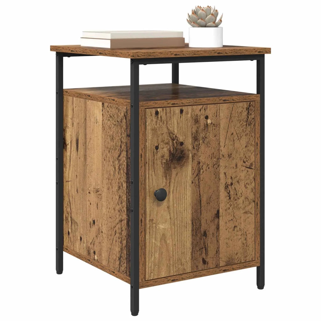 Armadio da Notte 2 pcs Legno vecchio 40 x 42 x 60cm 881807
