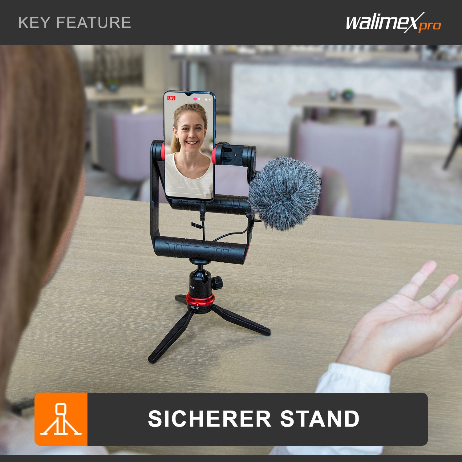 BOYA VG380 Kit video per smartphone