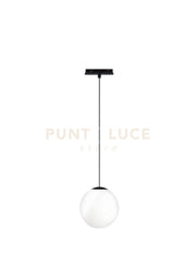 SOSPENSIONE PER BINARIO MAGNETICO E SFERA D.15CM NERO LED 3000K 624LM 8W