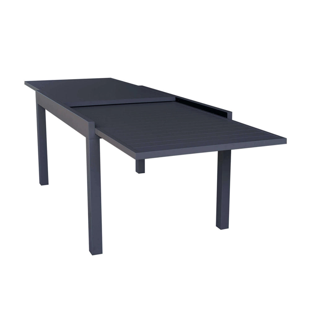 Tavolo allungabile in alluminio 135/270x90x75h cm colore Antracite mod. Hawaii