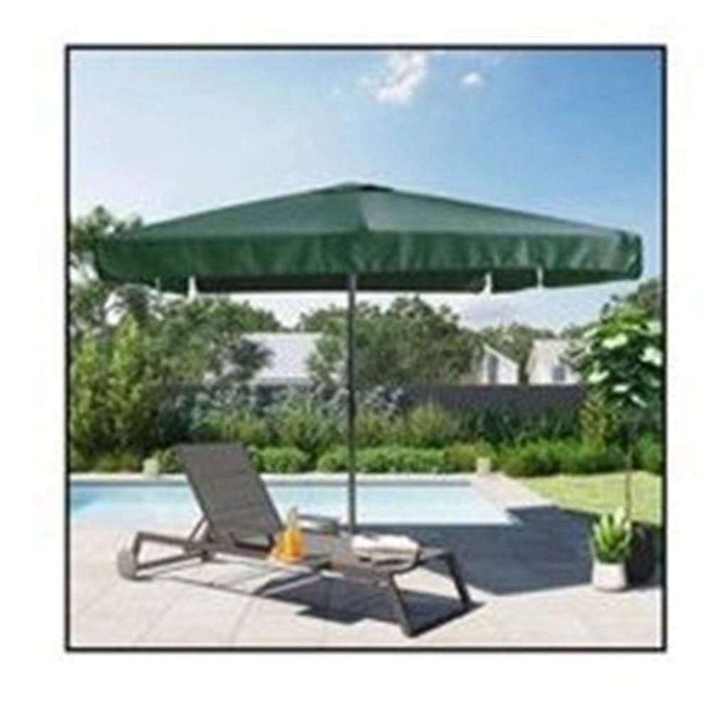 Trade Shop - Ombrellone Da Giardino Arredo Esterno Balcone Terrazzo Patio 3x3 Mt Verde 223230 -