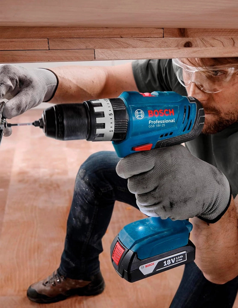 Trapano a Percussione BOSCH GSB 18V-25 (Solo corpo)
