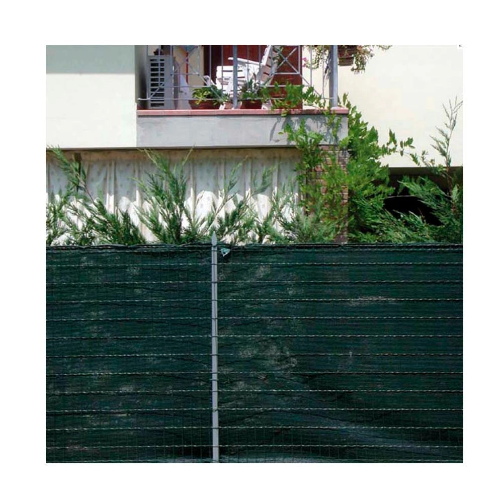 Rete frangivista 95% verde scuro h 2 x 60 metri gazebi pergolati giardini e terrazzi verdemax