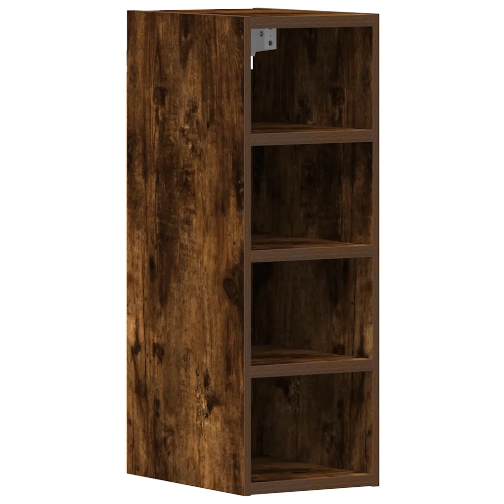 vidaXL Mobile Pensile “Riga” Rovere Fumo 20x29,5x60 cm