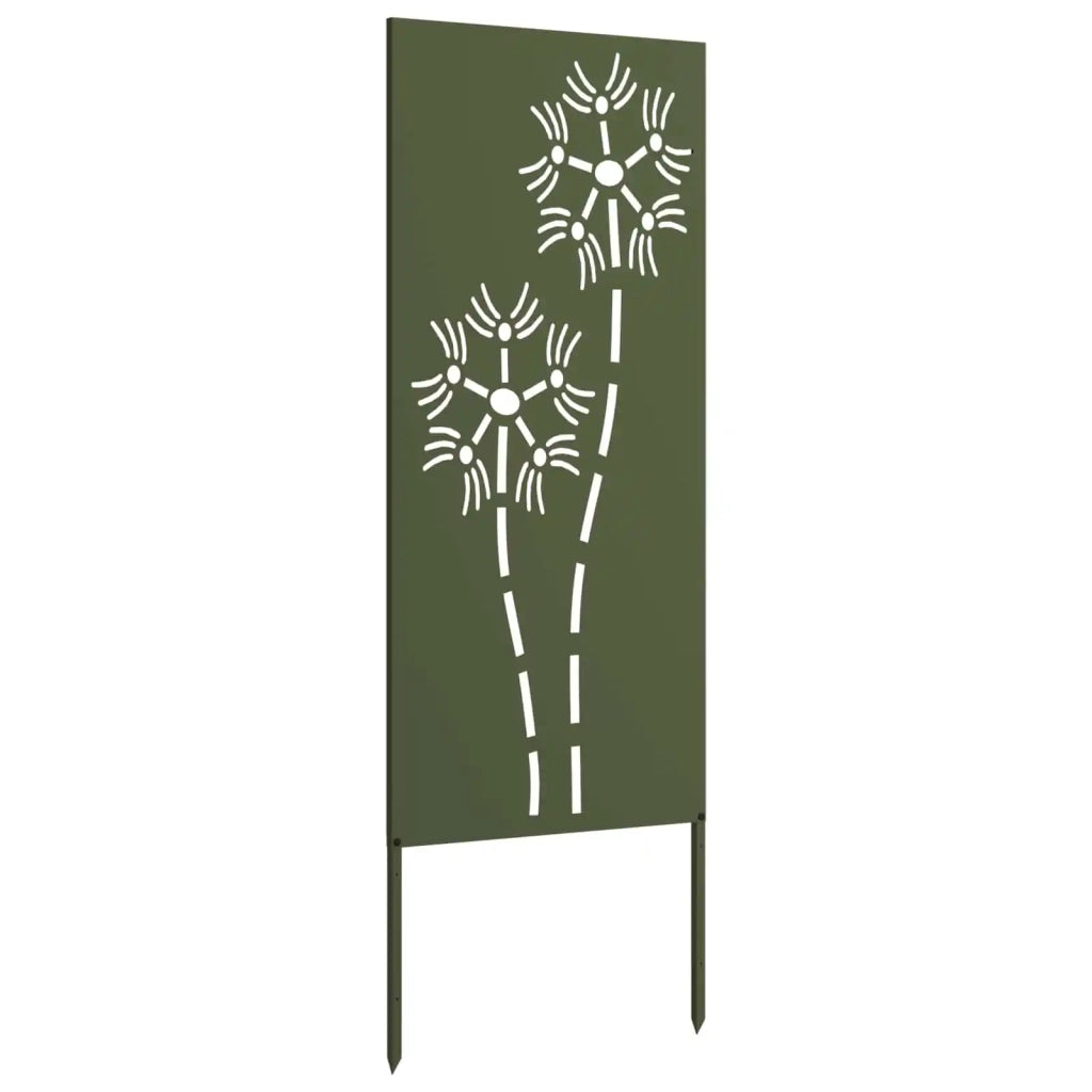Schermo per privacy in giardino Oliver verde 50 x 140 cm 876283