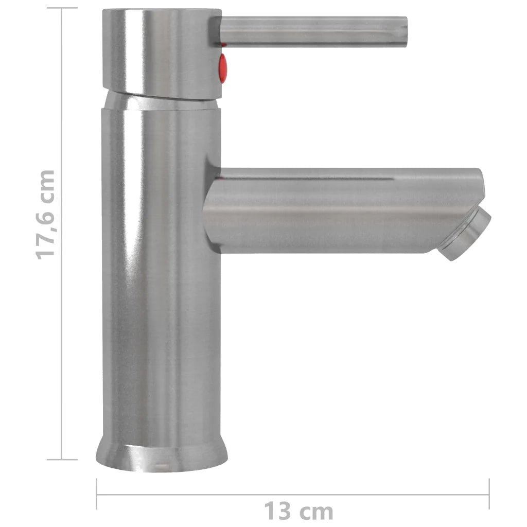 Rubinetto per Lavabo del Bagno Argento 130x176 mm CFW2191496
