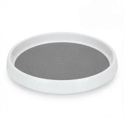 Piatto di lavoro girevole 25 cm - Piatto di lavoro girevole per cucina/ufficio - Mattonella antiscivolo - Piatto di lavoro organizzatore 360° - Materiale PP - Rotazione 360°