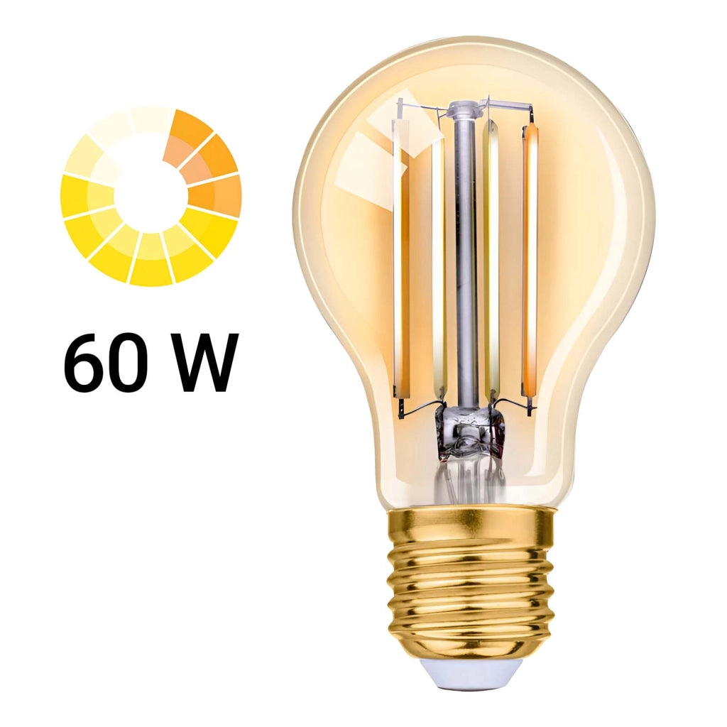 Lampadina LED Wi-Fi Smart 2700K Luce Calda 470lm 4.9W E27 Dorato Alpina