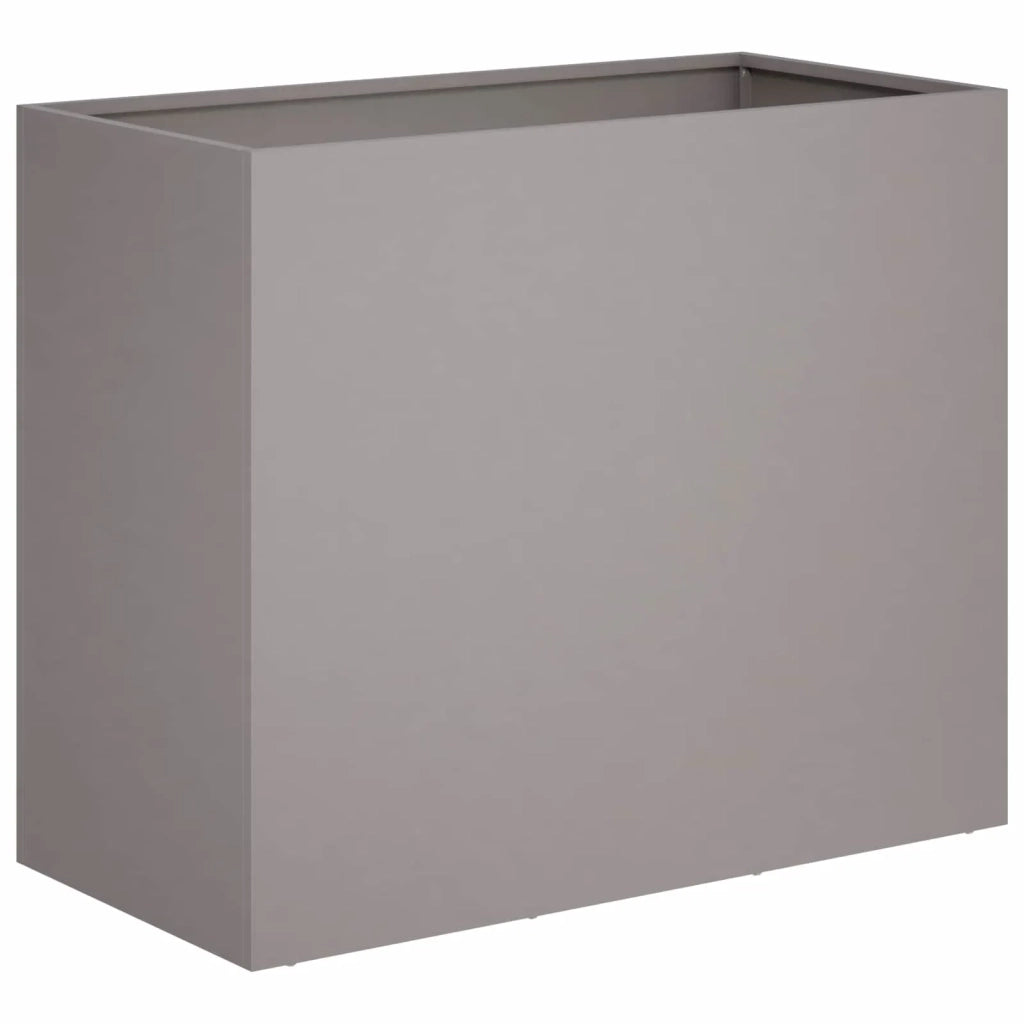 Vaso da giardino 2 pz Ruggine 60 x 30 x 50 cm Acciaio Corten 8005581