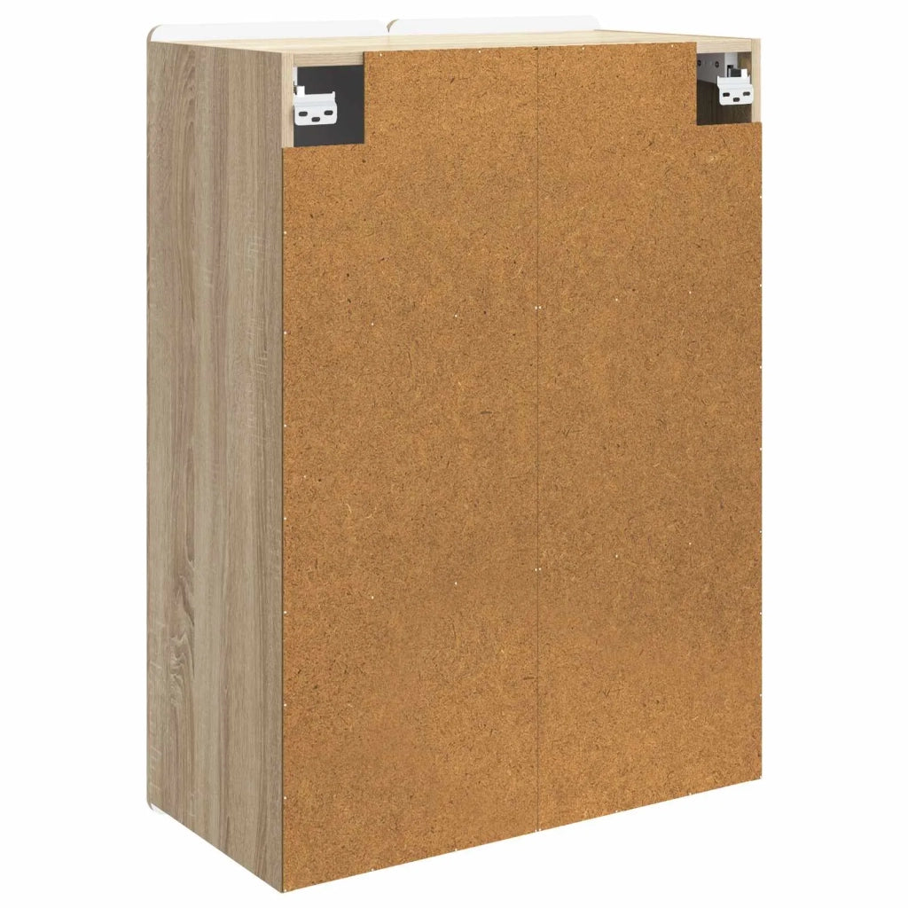 Mobiletto a muro Rovere Sonoma 66 x 34,5 x 92 cm 898227