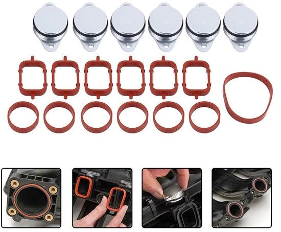 Kit di protezione del condotto d'aspirazione 6x 33mm - Pacchetto di sostituzione - Dopo mercato - Protezione del motore - Durata di vita estesa - Condotto d'aspirazione

 Specifiche tecniche: 6x 33mm