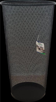 PORTA OMBRELLI DA UFFICIO 26X50 CM IN METALLO COLOR NERO