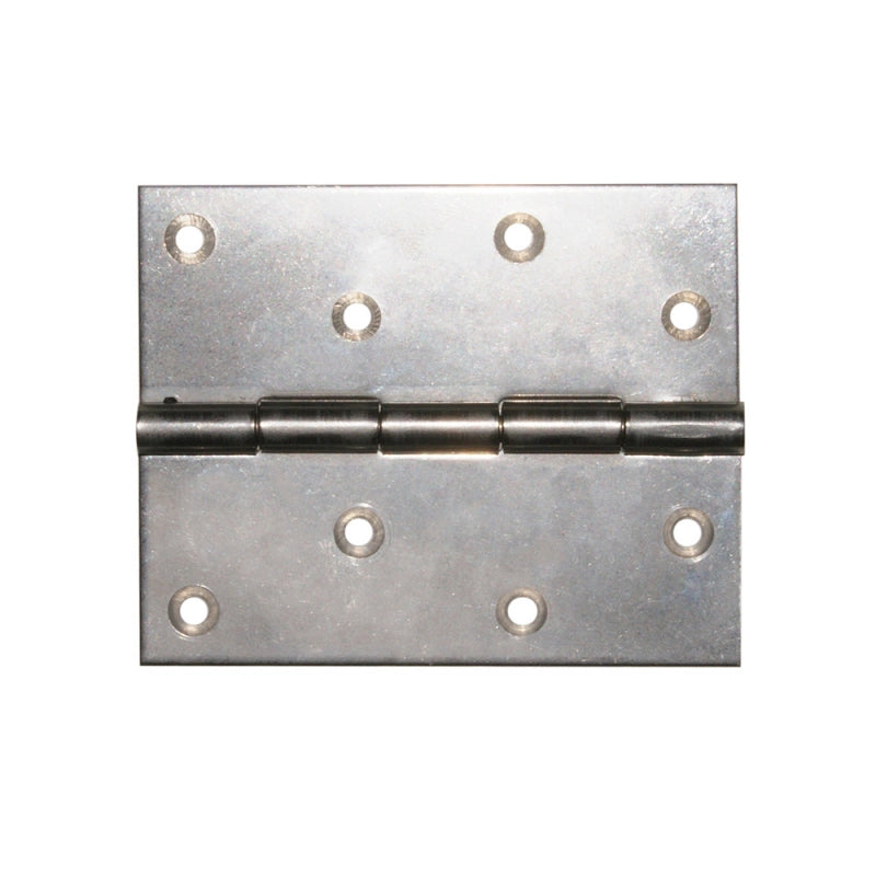 CERNIERA INOX A LIBRETTO mm 100x80 HINGES MM.100x100