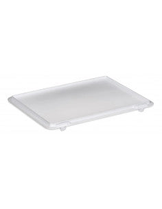 Coperchio per casse 40x30 - con ganci - colore grigio per uso alimentare