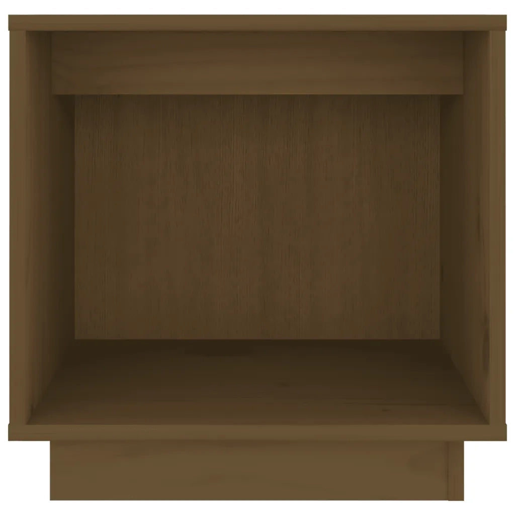 Comodini 2 pz-Set di 2 Tavolino da notte Ambra 40x30x40 cm in Legno Massello di Pino 288500