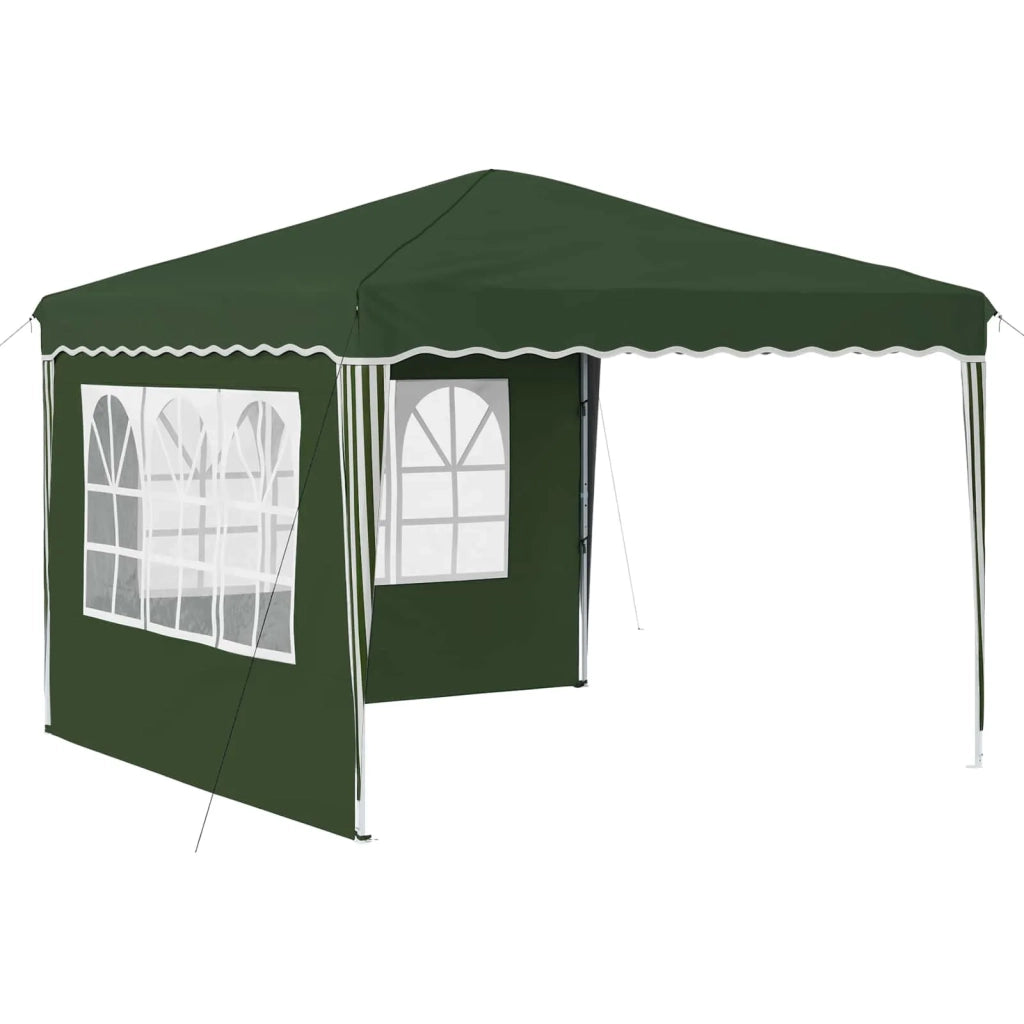 Tenda per feste a pop-up-Gazebo Verde 288 x 288 x 245 cm 450714