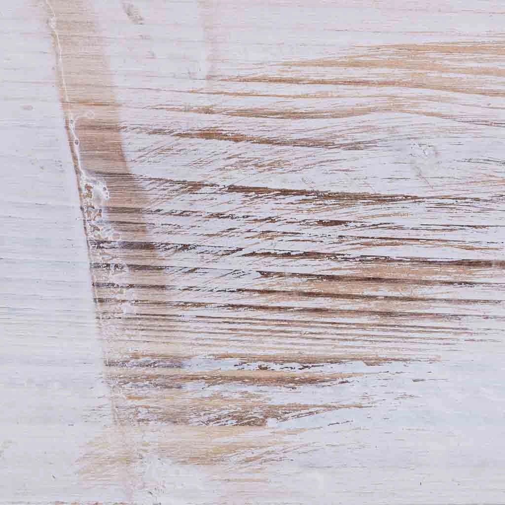 Supporto per fioriera quadrato in legno 15x14x20/10H cm