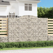 Cesto Gabbione ad Arco 300x30x200/220 cm Ferro Zincato 153510