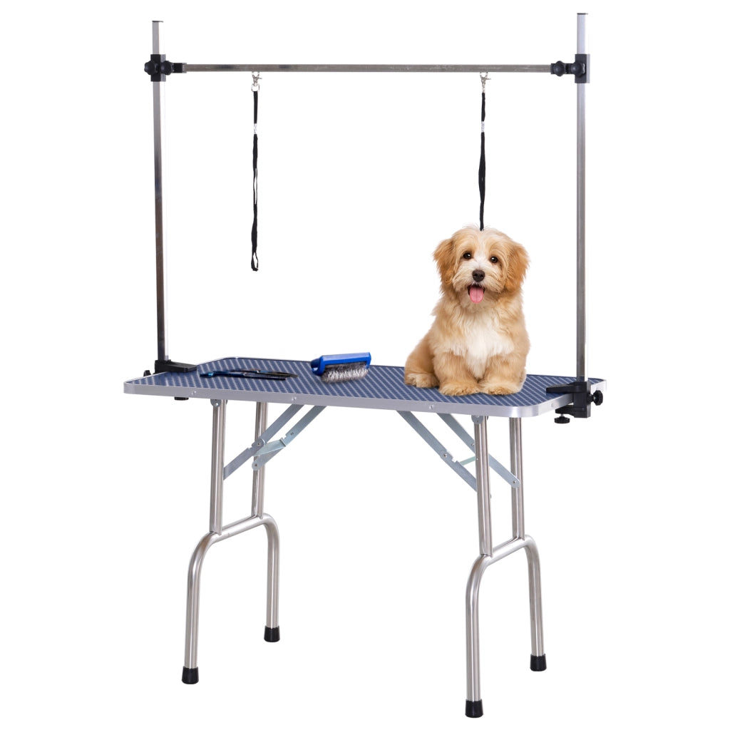 Tavolo da toelettatura per animali pieghevole con ripiano ¨C Minimal ¨C 107x60x170 cm