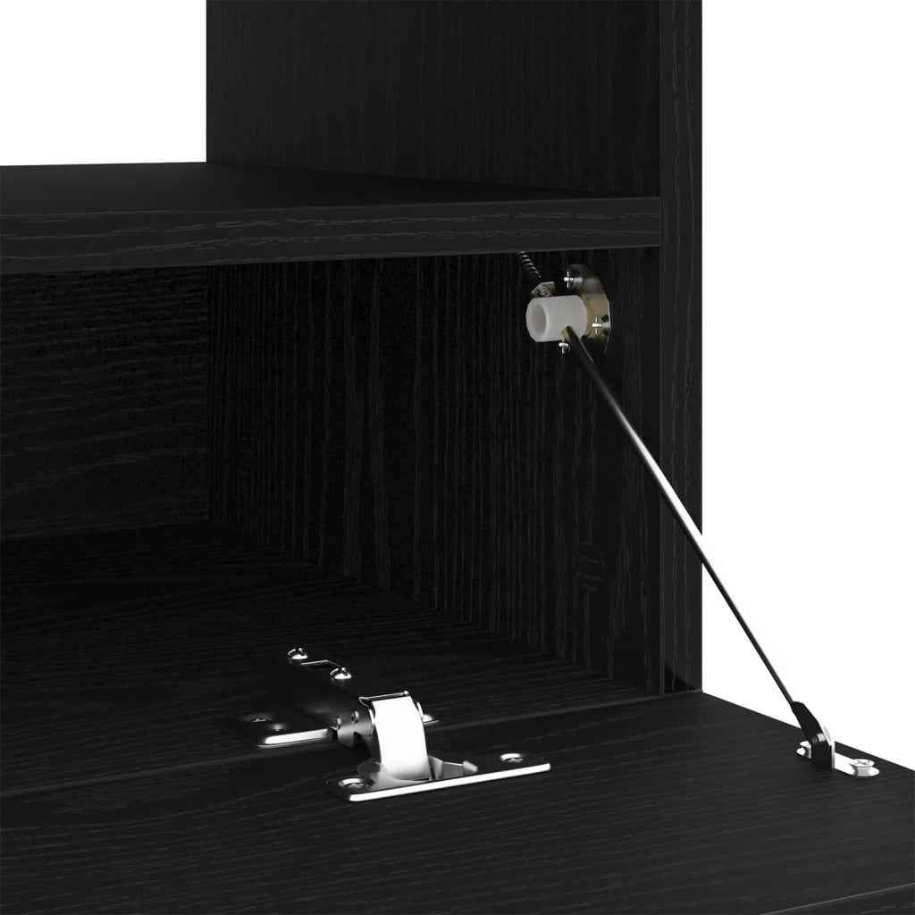 Set mobile TV 2 pcs Nero 200 x 35 x 40 cm Legno multistrato 3333063