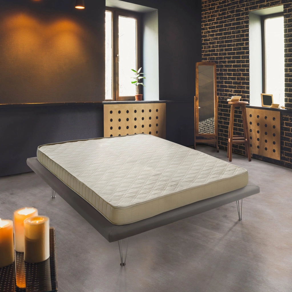 Materasso piazza e mezza Any, Materasso in Waterfoam, 100% Made in Italy, Antiacaro e Anallergico, cm 120x190 h14