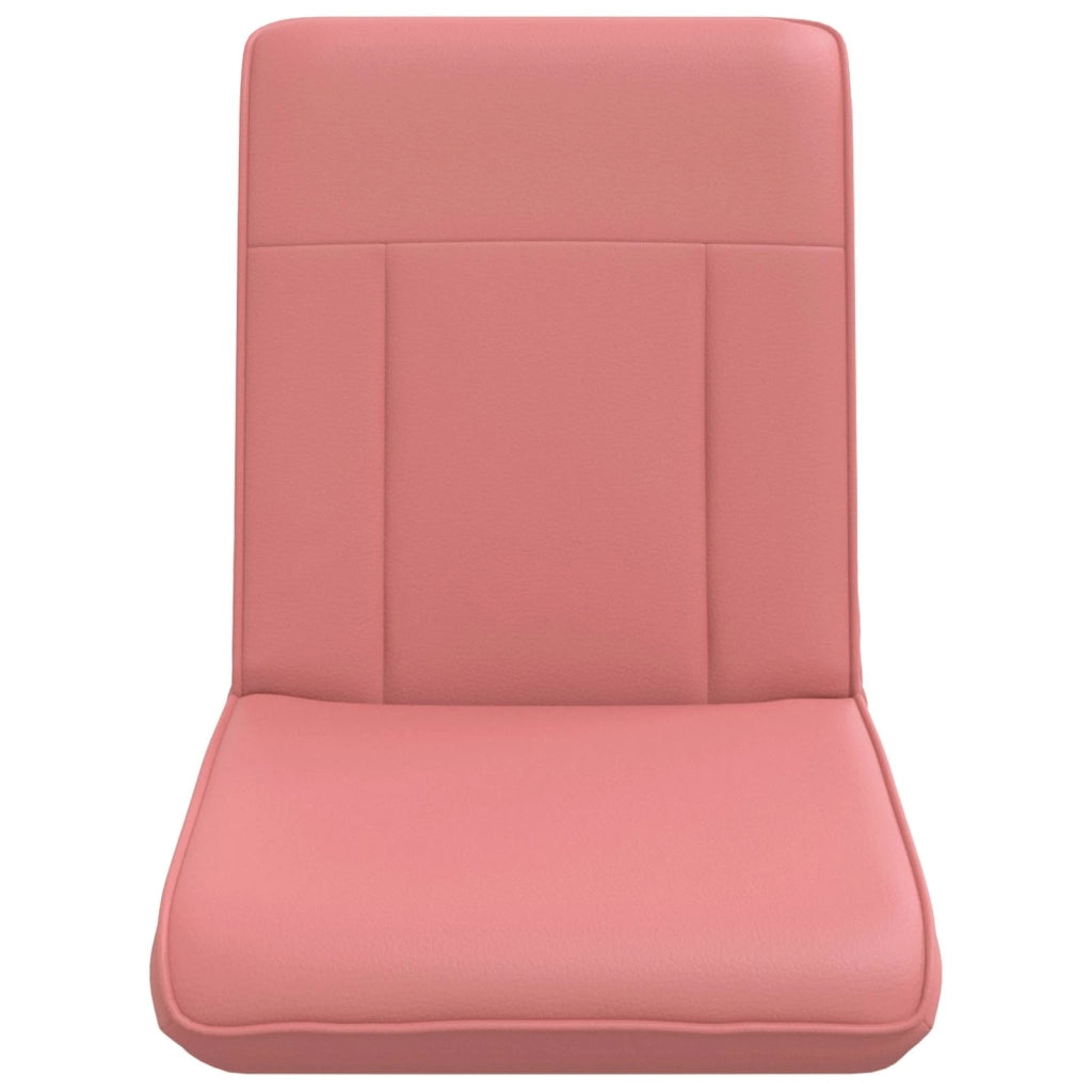 Sedia da Pavimento Rosa 50 x 73 x 60 cm Pelle Sintetica 42028165