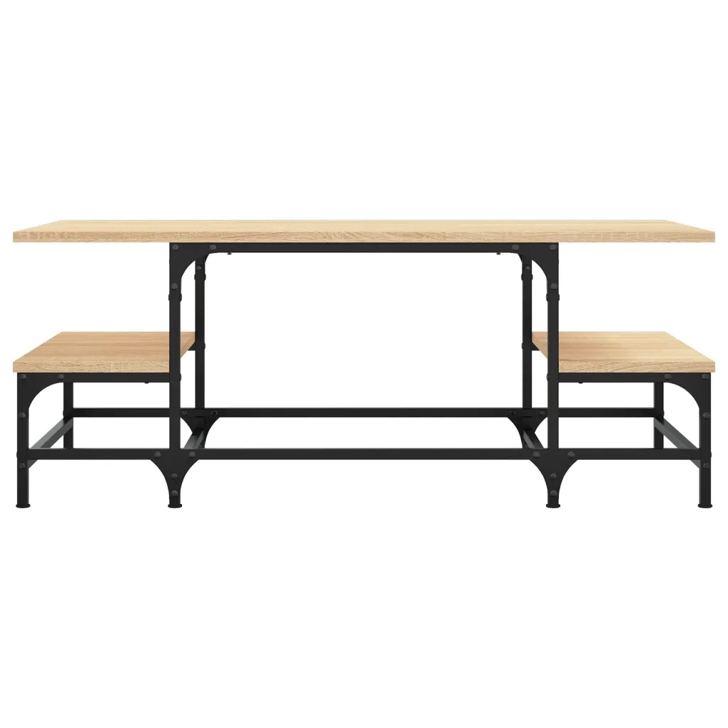 Tavolino Salotto Rovere Sonoma 100x50,5x40 cm Legno Multistrato 835375