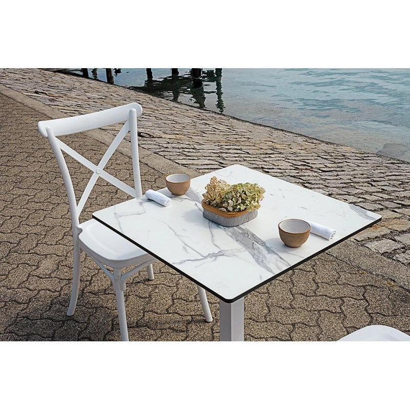 Piano In Hpl 70 X 70 In Rilievo Colore Ruggine Moia