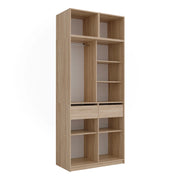 Armadio Elmo Sonoma 50 x 40 cm Set di 3 Vicco