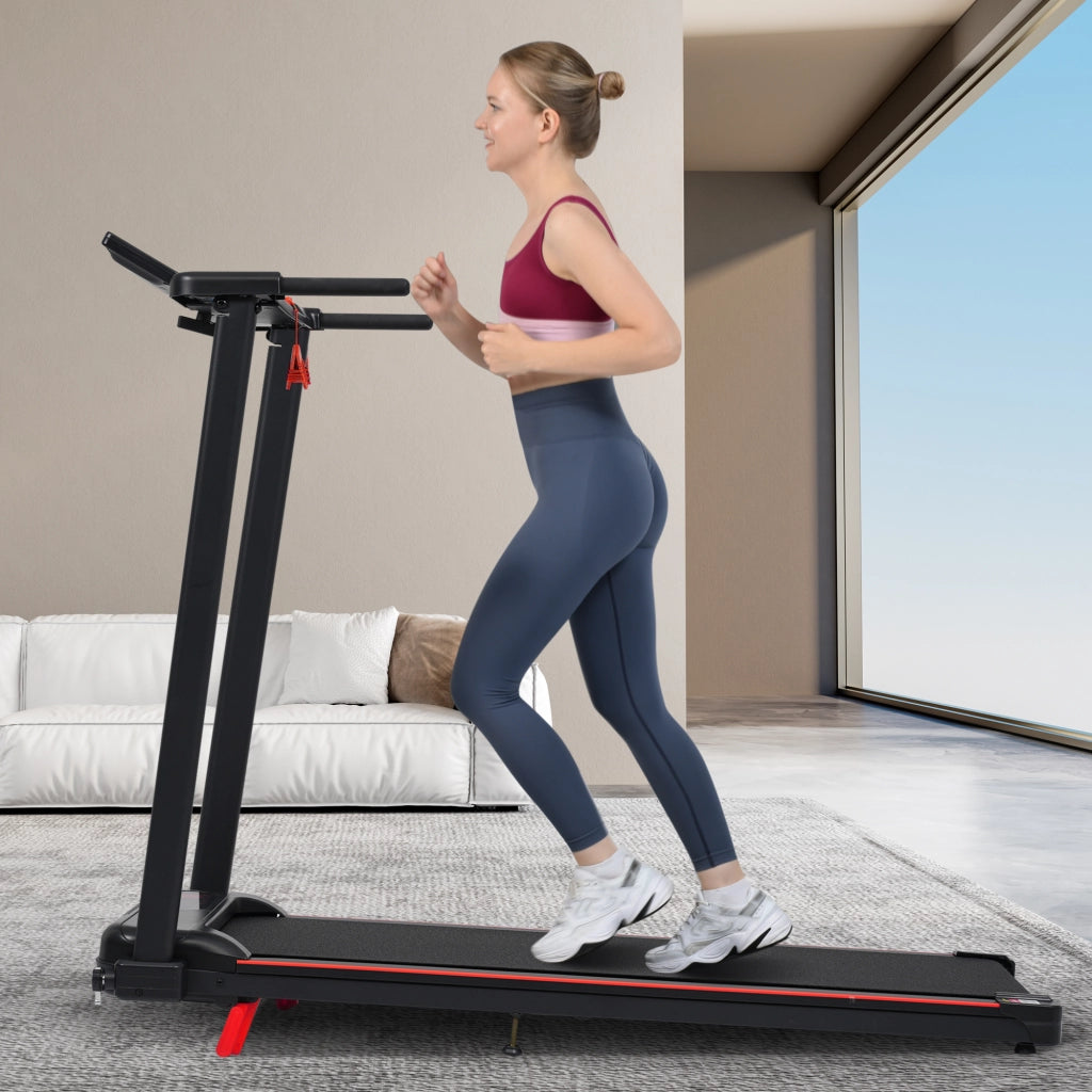 Tapis Roulant Pieghevole 3,0 HP 1-12 km/h con Inclinazione fino all'8% e Portata 120 kg