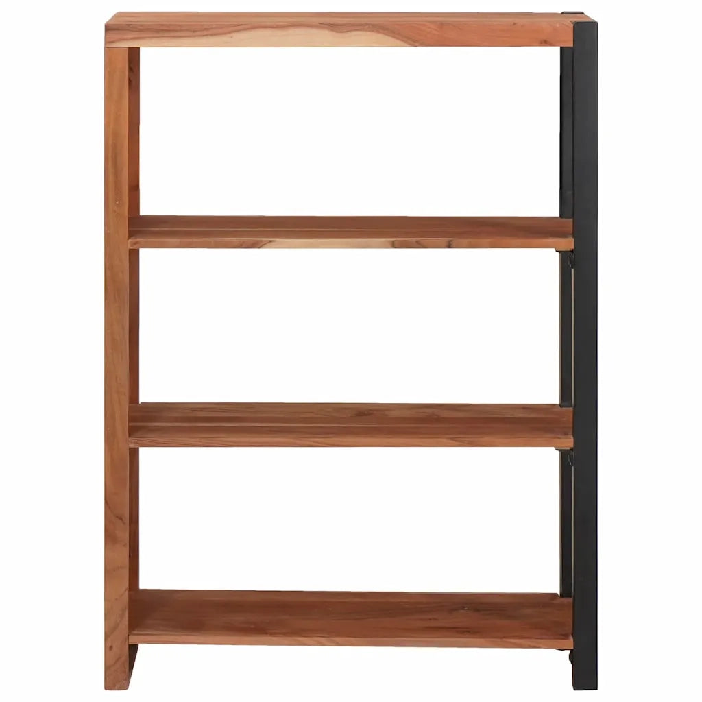 vidaXL Libreria Marrone, Nero 80 x 30 x 110 cm