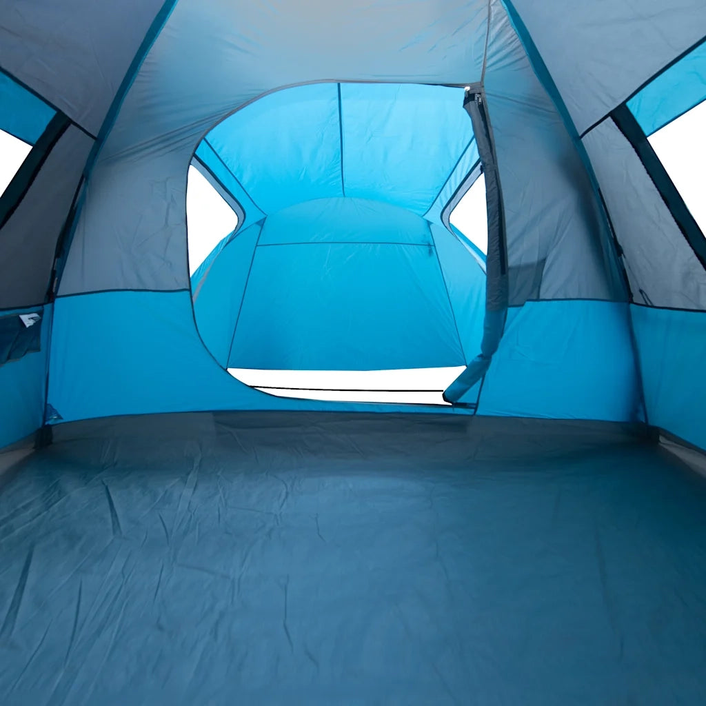 Tenda da Campeggio a Cupola per 4 Persone Blu Impermeabile 94354