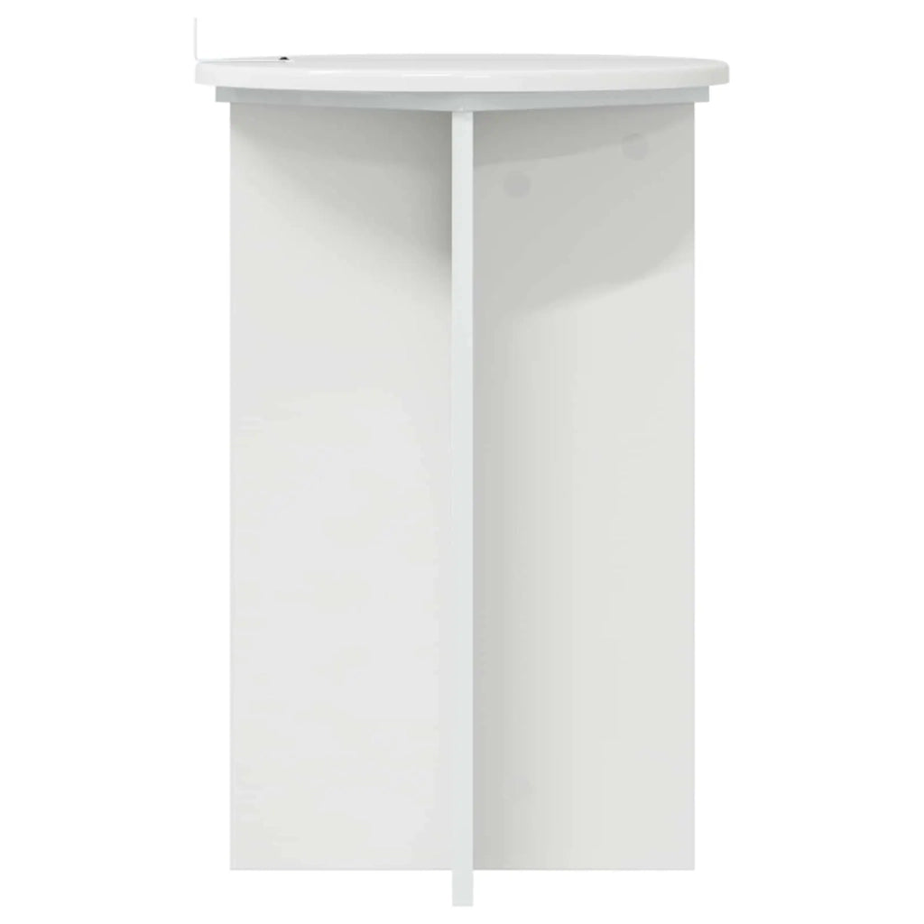 Supporto per piante 2 pcs Bianco Lucido Ø40 x 60 cm 899712