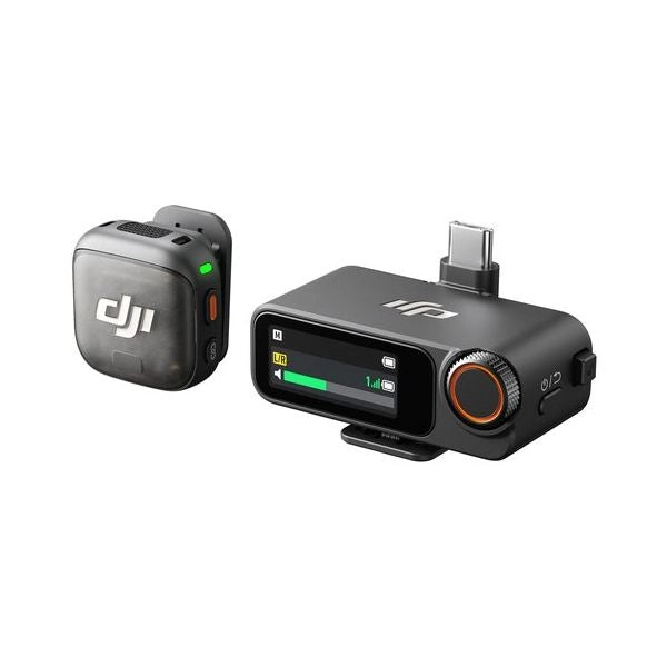 Microfono dji djmc31 mic 3 (1 tx + 1 rx) black