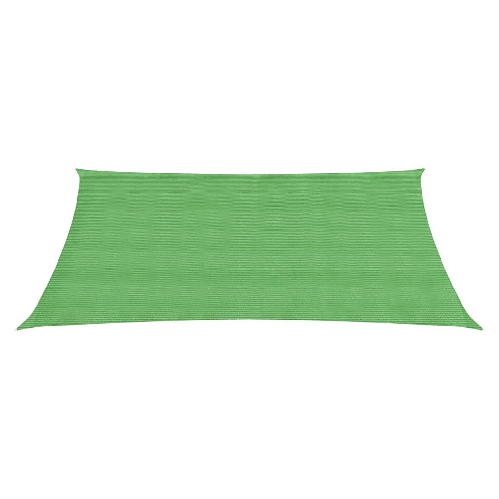 Vela ombreggiante 160 g/m² verde chiaro 2,5 x 3 m HDPE 02_0009361